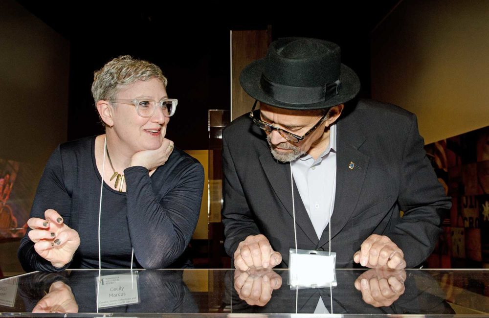 Cecily Marcus and Lou Bellamy