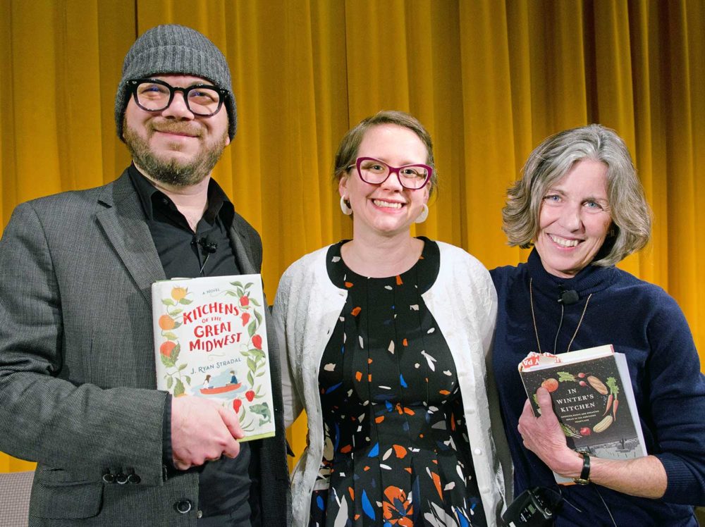J. Ryan Stradal, Megan Kocher, and Beth Dooley
