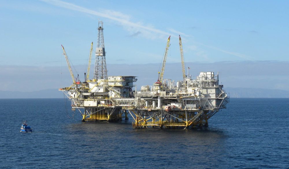 Off-shore oil drill