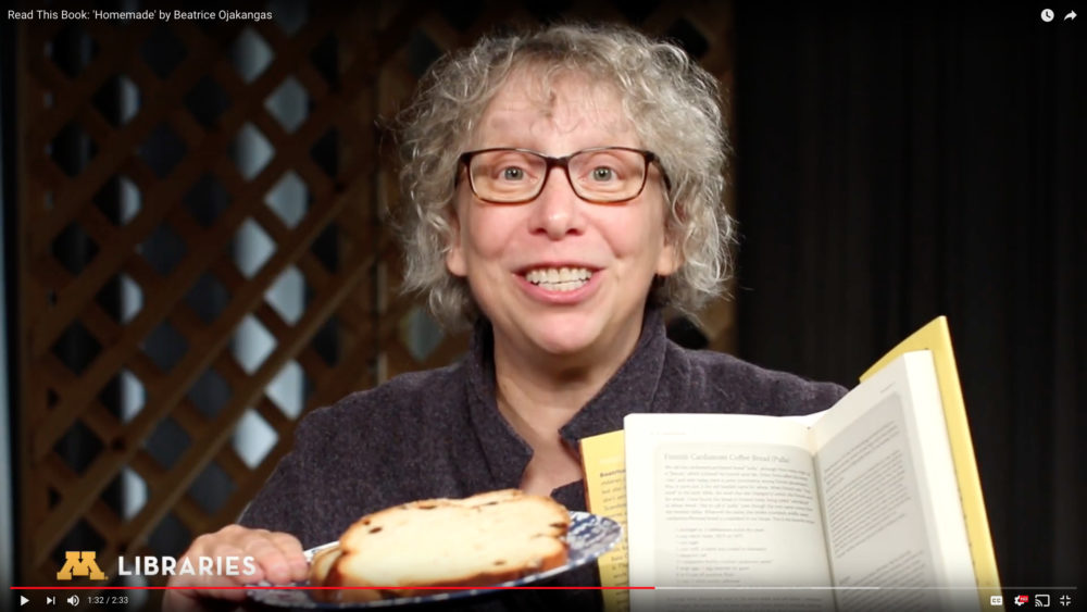 Lisa Von Drasek with book: Homemade