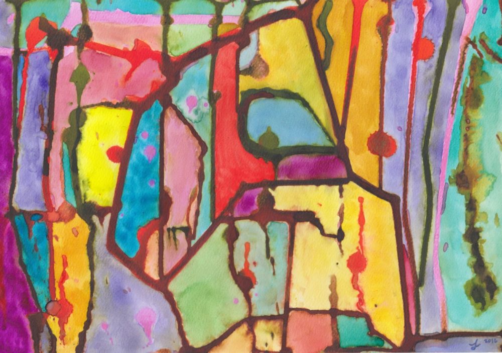 A First One, Watercolor on Paper, 11x8, 2016