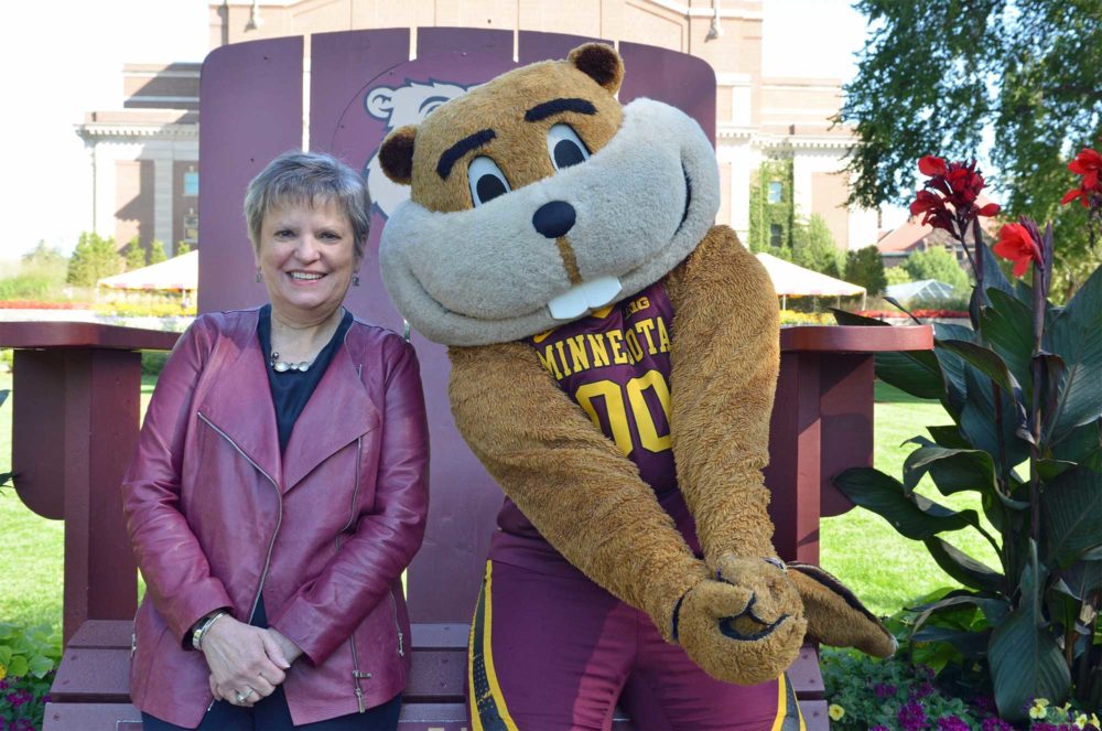 Wendy with Goldy