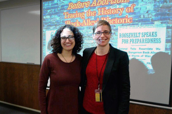 Emily Winderman and Dominique Tobbell