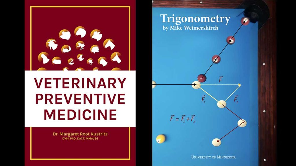 Two-books: Vet Med and Pre-Calculus
