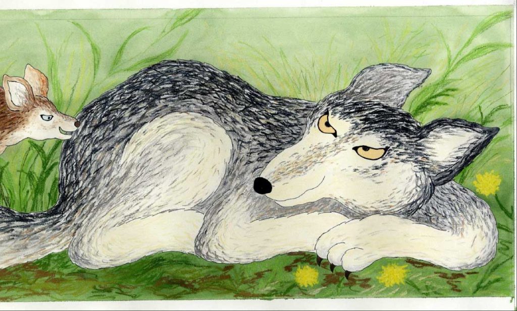 Littlest Wolf, Ariane Dewey Image 1