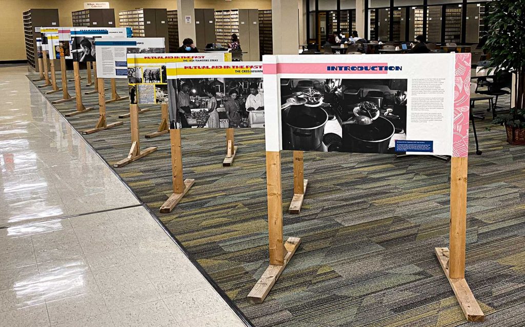 History for the Future exhibit
