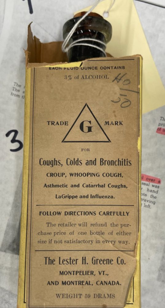 cough syrup
