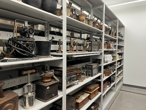 The current artifact storage space in PWB