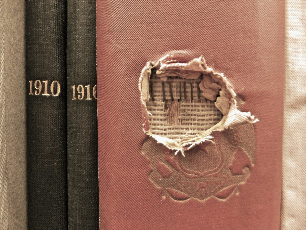 The smell and feel of old books in a hidden corner of the library gives me a craving to learn. They make me desire knowledge of a time long before my existence.