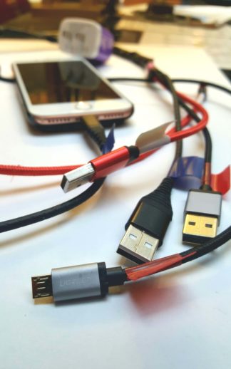 Charging kit for Android and iPhones
