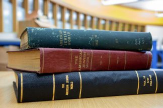 Bound volumes of the American Jewish World