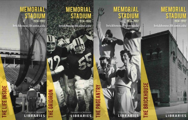 Brickhouse exhibit bookmarks (Interested in having a set of four? Contact University Archives and we’ll be glad to mail you a set.)