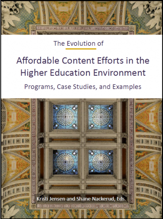 The Evolution of Affordable Content book cover