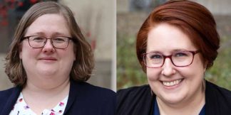 Dawn Hackman and Erin Reardon