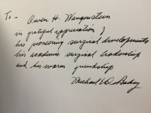 Michael Debakey Dedication