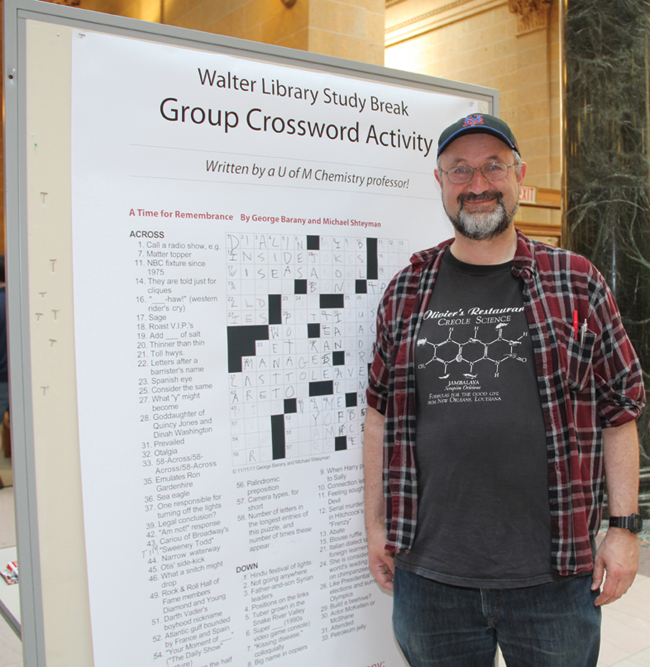 Walter Library crossword puzzle