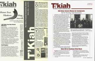 Jewish Community Action newsletter