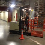 Kate doing figure 8's