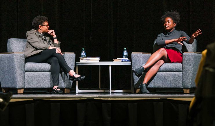 Lissa Jones-Lofgren, left, and Zakiya Dalila Harris.
