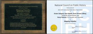 Mapping Prejudice awards