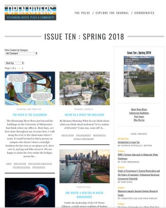 Screen shot image of Open Rivers Issue 10