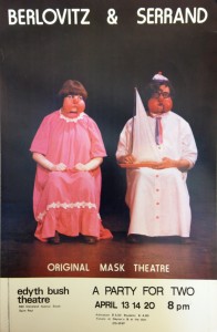Poster for the Berlovitz Serrand performance of "A Party for Two."