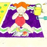 Scan of original art in CLRC 2