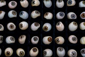Glass eyes