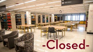 Wilson Library 4th floor study area