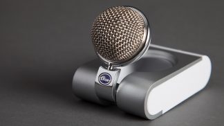 Blue Snowflake USB microphone.