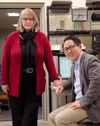 Caroline Lilyard and Hubert Lim