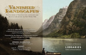 vanished landscapes