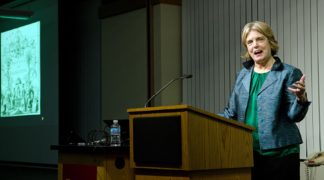 Ann Waltner presented the 55th James Ford Bell Lecture, Watching Weddings in 1735: Two Representations of Chinese Wedding Processions. Waltner is a Professor in the Department of History at the University of Minnesota, where she specializes in Chinese history. She was the founding director of the University’s Institute for Advanced Study.