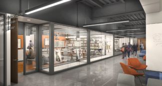 A rendering of Wangensteen's new space