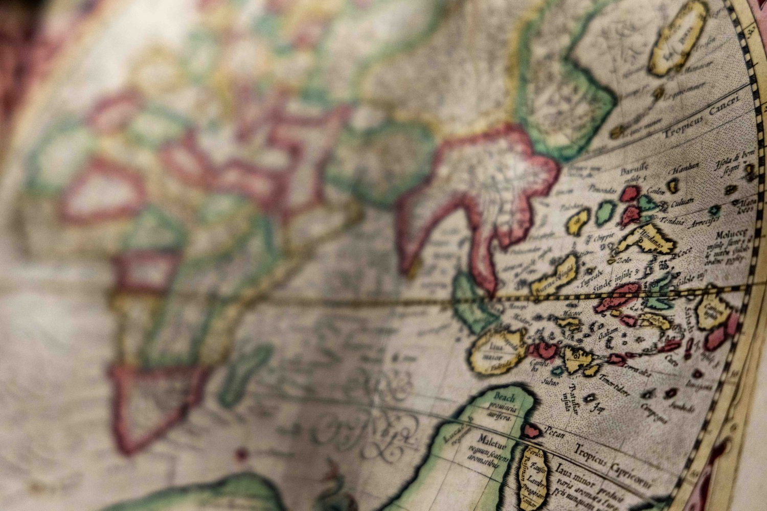 Gerhard Mercator's "Gerardi Mercatoris atlas sive cosmographicae meditationes de fabrica mundi et fabricati figura," photographed on Friday, October 6, 2023. (Photo/Adria Carpenter)