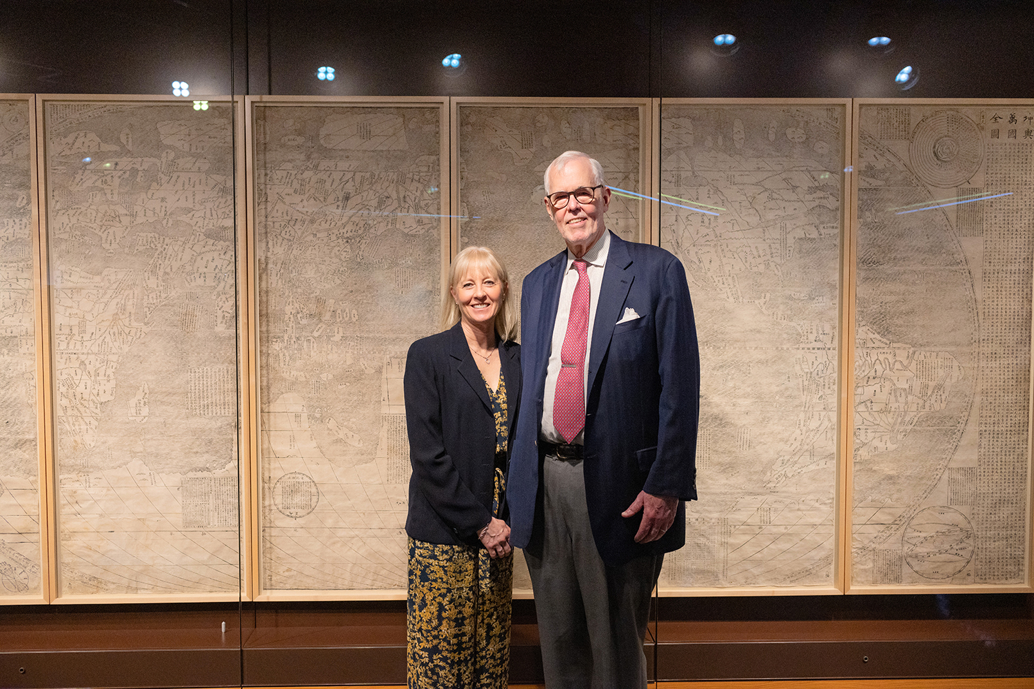 Ford W. and Amy Bell pose for a portrait in the Bell Room. (Photo/Erin Benner, Angelic Jewel Photography)