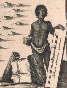1650 illustration of person titled "Puerta Rico"