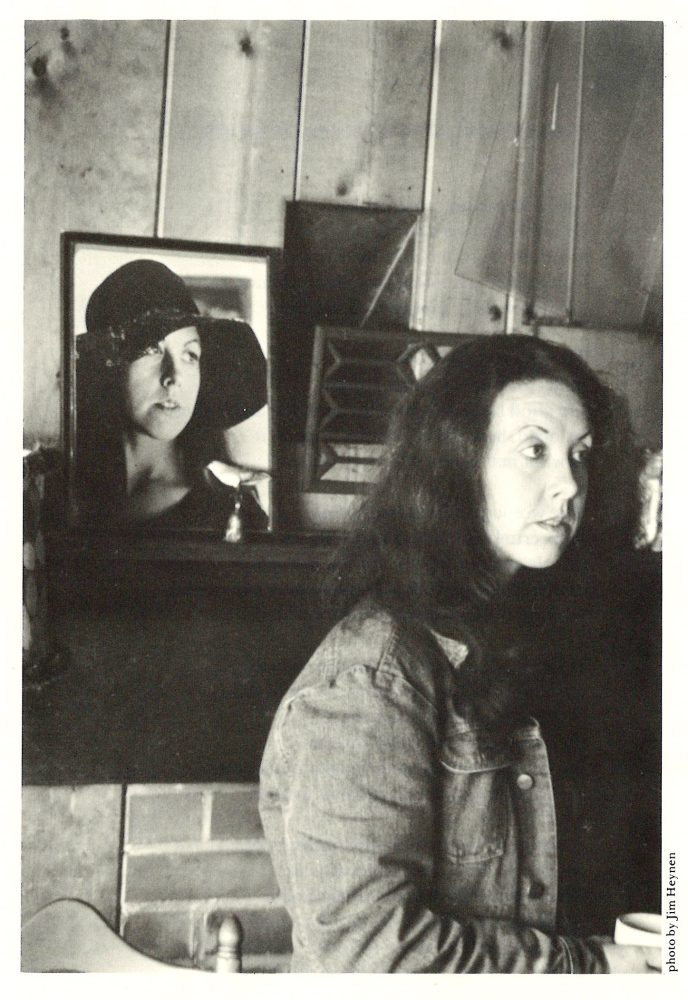 Promotional photo of Tess Gallagher, a frequent Graywolf author. Her book "Instructions to the Double" was Grawyolf's first award-winning publication. (Photo/Jim Heynen)
