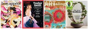 Magazines covers 