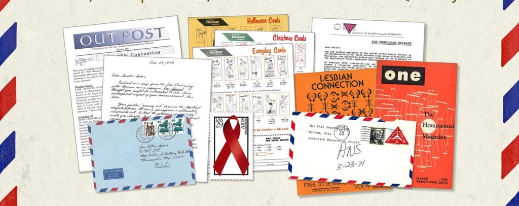 Collage of letters and documents from the Tretter Collection (Art/Darren Terpstra)