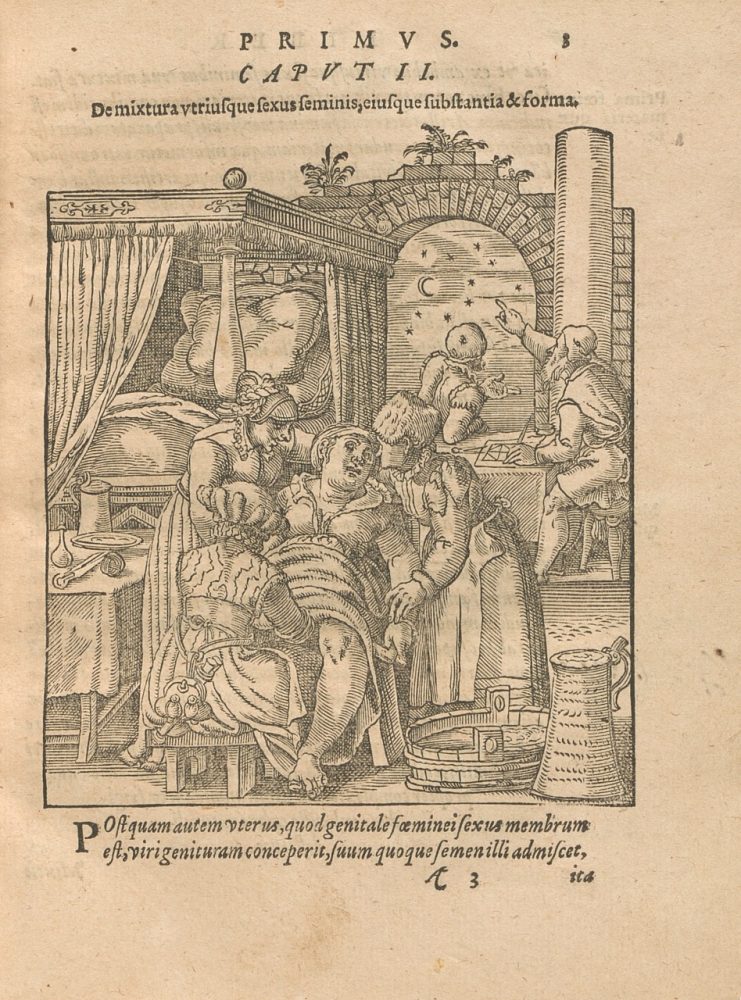 Rüff, Jakob. De conceptu et generatione hominis. Francoforti ad Moenum, 1580. Courtesy of the Wangensteen Historical Library
