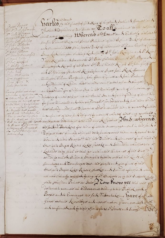17th-century manuscript page
