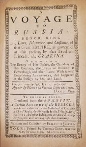 Title page of an 18th-century book.