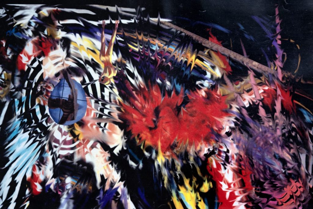 Abstract digital artwork