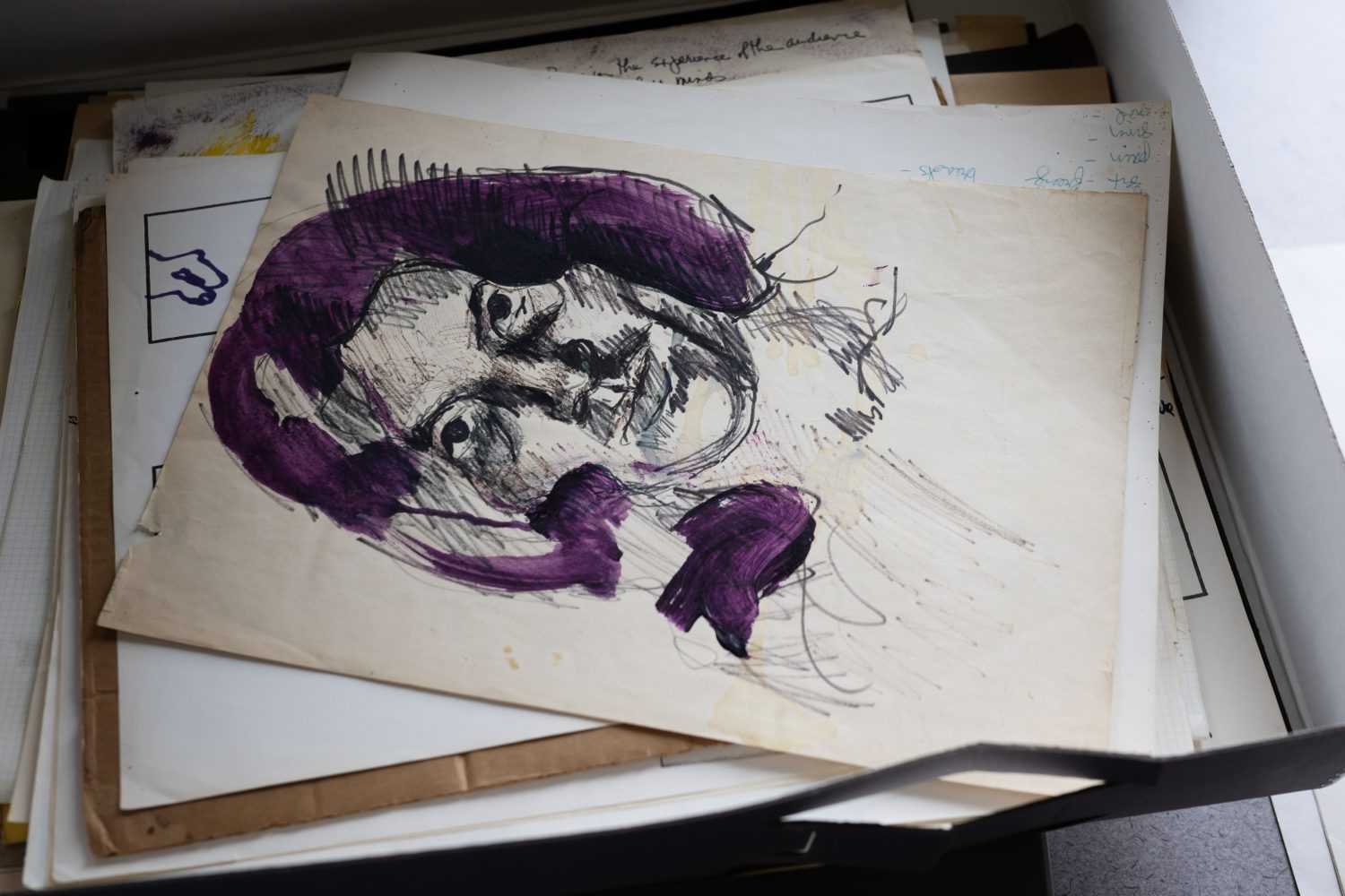 Sketch of a woman