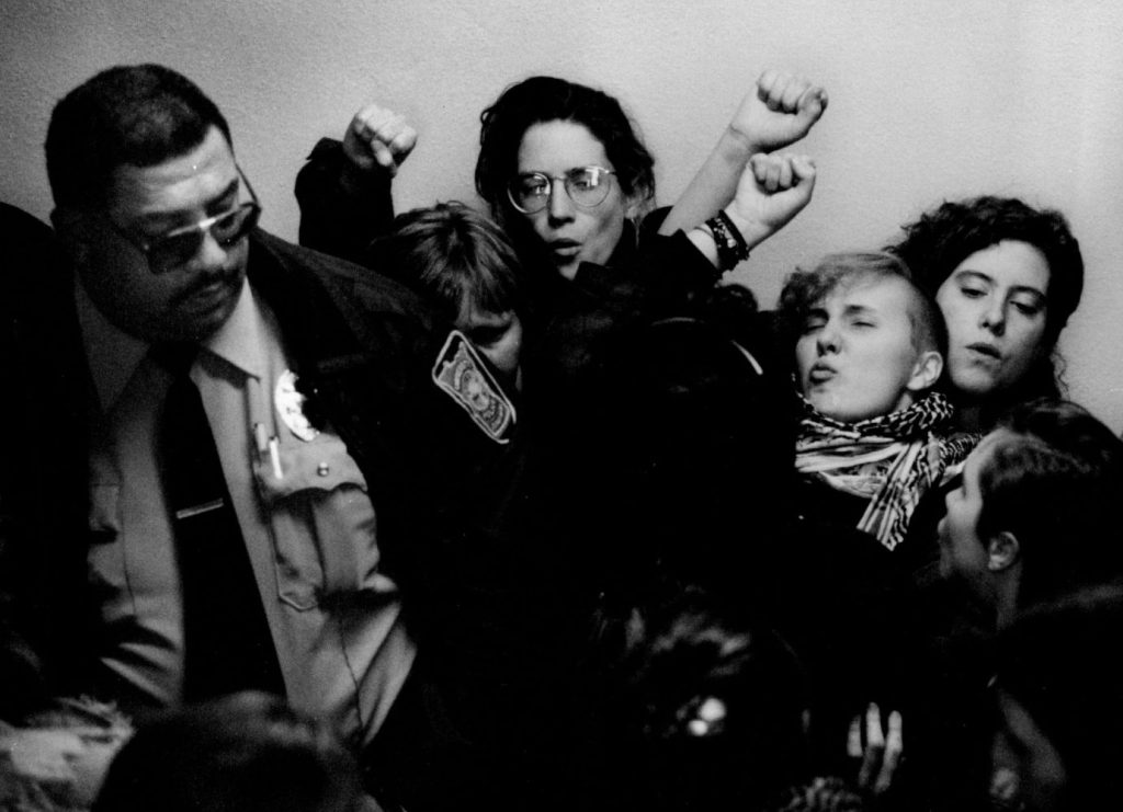 Students protesting