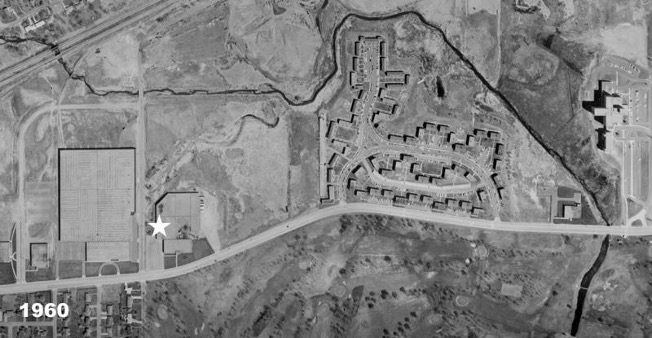 1960 aerial photo