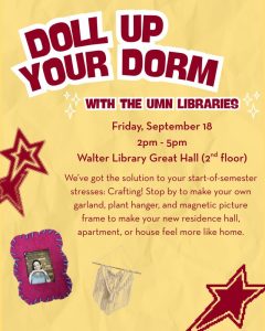 Doll Up your dorm room logo long