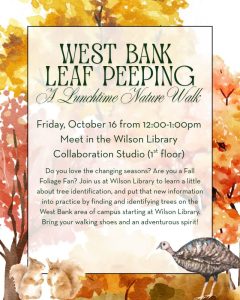 West bank leaf peeping logo 